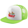 Adult Soft Trucker Hat with Mesh GREEN/WHITE (POLYESTER, ADULT, ONE SIZE)