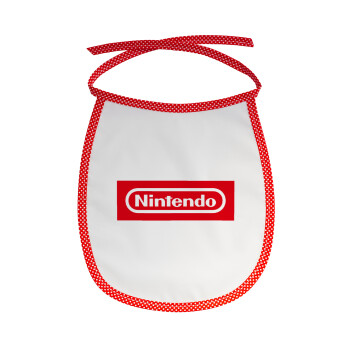 Nintendo, Σαλιάρα μωρού αλέκιαστη με κορδόνι Κόκκινη