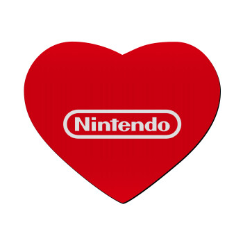 Nintendo, Mousepad heart 23x20cm