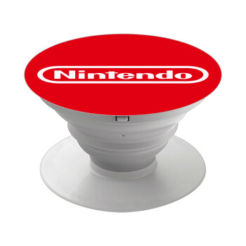 Nintendo, Phone Holders Stand  White Hand-held Mobile Phone Holder