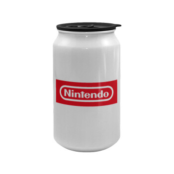 Nintendo, Κούπα ταξιδιού μεταλλική με καπάκι (tin-can) 500ml