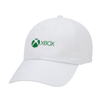 xbox, Καπέλο Ενηλίκων Baseball Λευκό 5-φύλλο (POLYESTER, ΕΝΗΛΙΚΩΝ, UNISEX, ONE SIZE)