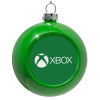 Green Christmas tree ornament bauble 8cm