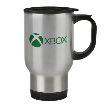 xbox, Stainless steel travel mug with lid, double wall 450ml