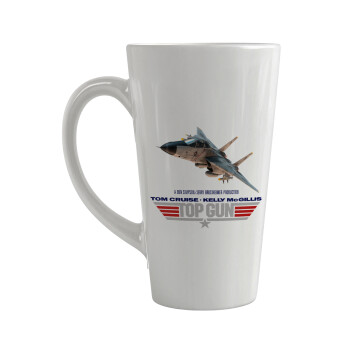 Top Gun, Κούπα κωνική Latte Μεγάλη, κεραμική, 450ml