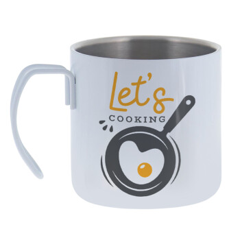 Let's cooking, Mug Stainless steel double wall 400ml