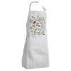 Adult Chef Apron (with sliders and 2 pockets)