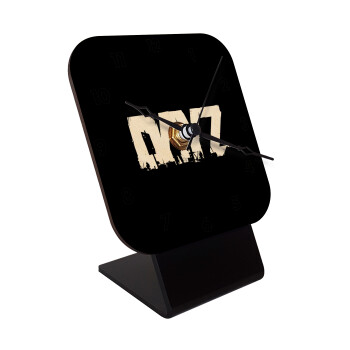 DayZ, Επιτραπέζιο ρολόι σε φυσικό ξύλο (10cm)