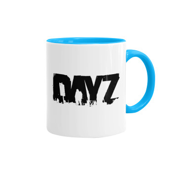 DayZ, Mug colored light blue, ceramic, 330ml