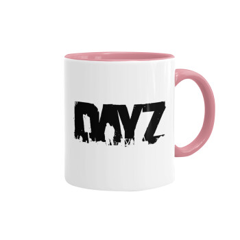 DayZ, Κούπα χρωματιστή ροζ, κεραμική, 330ml