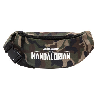 Mandalorian, Unisex waist bag (banana) in Jungle camouflage color with 2 pockets