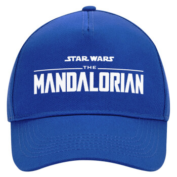 Mandalorian, Ultimate Adult Hat BLUE, (100% COTTON DRILL, ADULT, UNISEX, ONE SIZE)