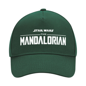 Mandalorian, Adult Ultimate Hat GREEN, (100% COTTON DRILL, ADULT, UNISEX, ONE SIZE)