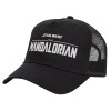 Trucker Hat with Mesh, Black, (COTTON, KIDS, UNISEX, ONE SIZE)