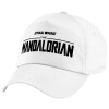 Children's Baseball Cap, 100% Cotton Twill, White (COTTON, CHILDREN'S, UNISEX, ONE SIZE)