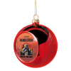 Christmas tree ball Red 8cm