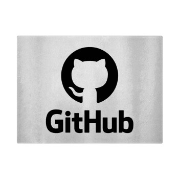 GitHub, Επιφάνεια κοπής γυάλινη (38x28cm)