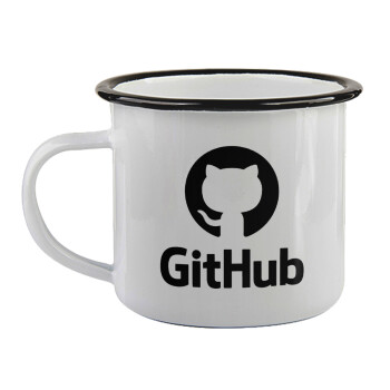 GitHub, Κούπα εμαγιέ με μαύρο χείλος 360ml