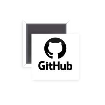 GitHub, Μαγνητάκι ψυγείου τετράγωνο διάστασης 5x5cm