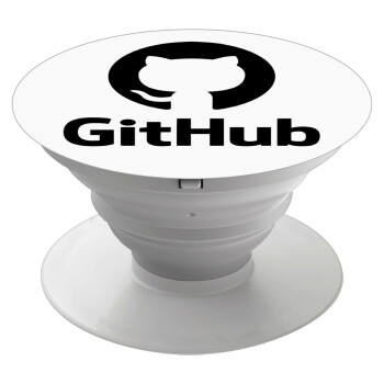 GitHub, Phone Holders Stand  White Hand-held Mobile Phone Holder