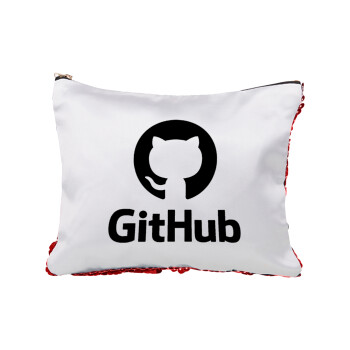 GitHub, Τσαντάκι νεσεσέρ με πούλιες (Sequin) Κόκκινο
