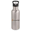 Metallic Silver with straw (600ml)