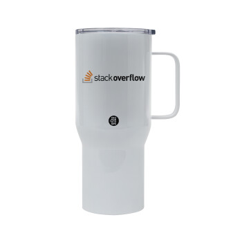 StackOverflow, Mega Stainless steel Tumbler with lid, double wall 750L