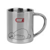 Mug Stainless steel double wall 300ml