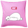 Sofa cushion Pink 50x50cm includes filling