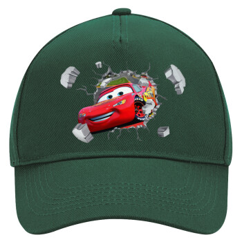 Brick McQueen, Adult Ultimate Hat GREEN, (100% COTTON DRILL, ADULT, UNISEX, ONE SIZE)