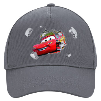 Brick McQueen, Ultimate Adult Hat Grey, (100% COTTON DRILL, ADULT, UNISEX, ONE SIZE)