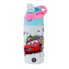 Children's hot water bottle, stainless steel, with safety straw, Pink/BlueCiel (360ml) BPA FREE