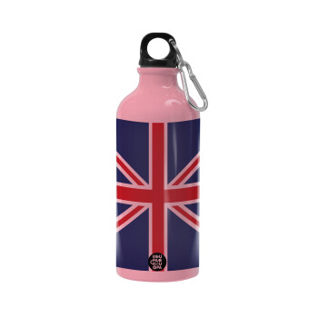 UK Flag, Water bottle 600ml