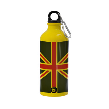 UK Flag, Water bottle 600ml