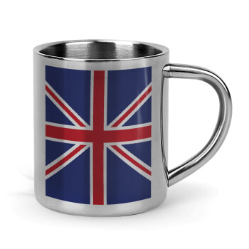 UK Flag, Mug Stainless steel double wall 300ml