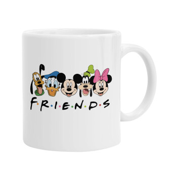 Friends characters, Ceramic coffee mug, 330ml