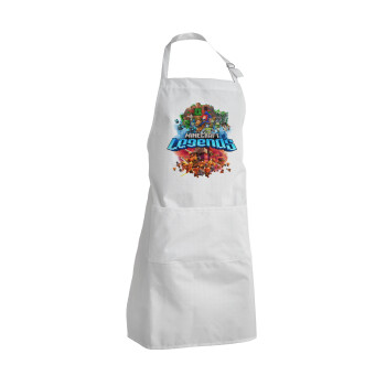 Minecraft legends, Adult Chef Apron (with sliders and 2 pockets)