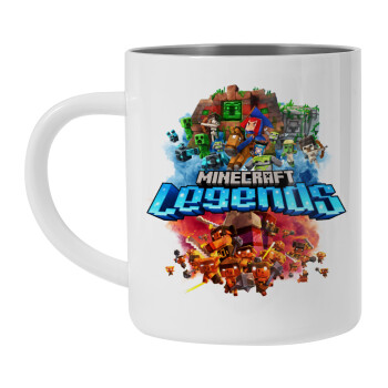 Minecraft legends, Mug Stainless steel double wall 300ml