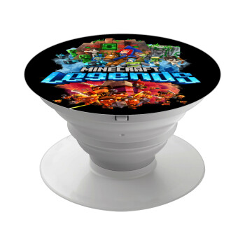 Minecraft legends, Phone Holders Stand  White Hand-held Mobile Phone Holder