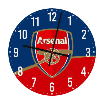 Arsenal, Ρολόι τοίχου ξύλινο (30cm)
