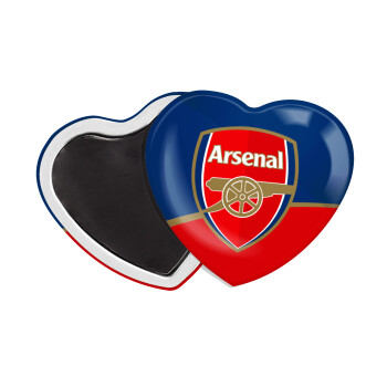 Arsenal, Μαγνητάκι καρδιά (57x52mm)