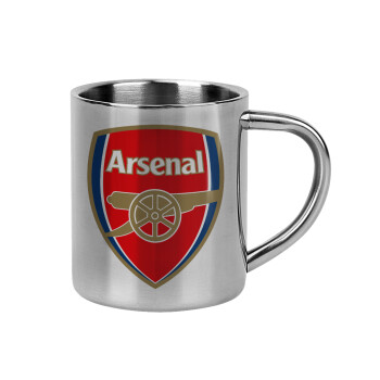 Arsenal, Mug Stainless steel double wall 300ml