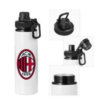 ACM, Metal water bottle with safety cap, aluminum 850ml