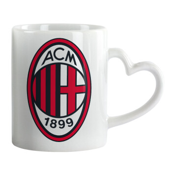 ACM, Mug heart handle, ceramic, 330ml