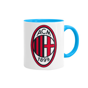 ACM, Mug colored light blue, ceramic, 330ml