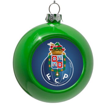 FCP, Green Christmas tree ornament bauble 8cm