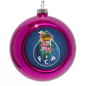 FCP, Purple Christmas tree ornament bauble 8cm