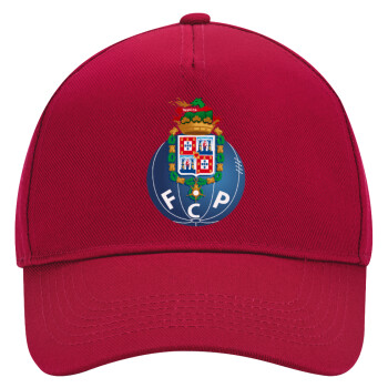 FCP, Adult Ultimate Hat RED, (100% COTTON DRILL, ADULT, UNISEX, ONE SIZE)