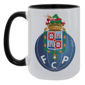 FCP, Κούπα Mega 15oz, κεραμική Μαύρη, 450ml