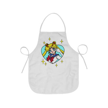 Sailor Moon star, Chef Apron Short Full Length Adult (63x75cm)